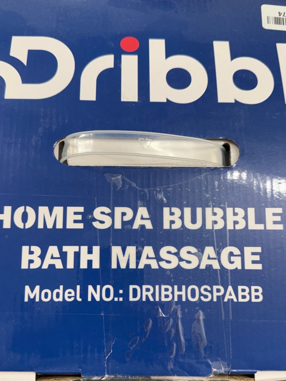 Home Spa Bubble Bath Massage - Blue